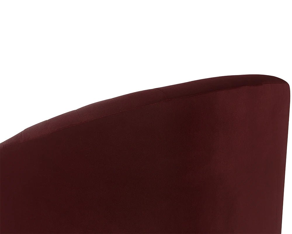 Astrid Armchair - Merlot - Central Designs