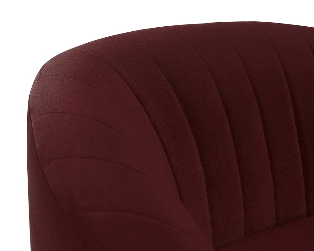 Astrid Armchair - Merlot - Central Designs