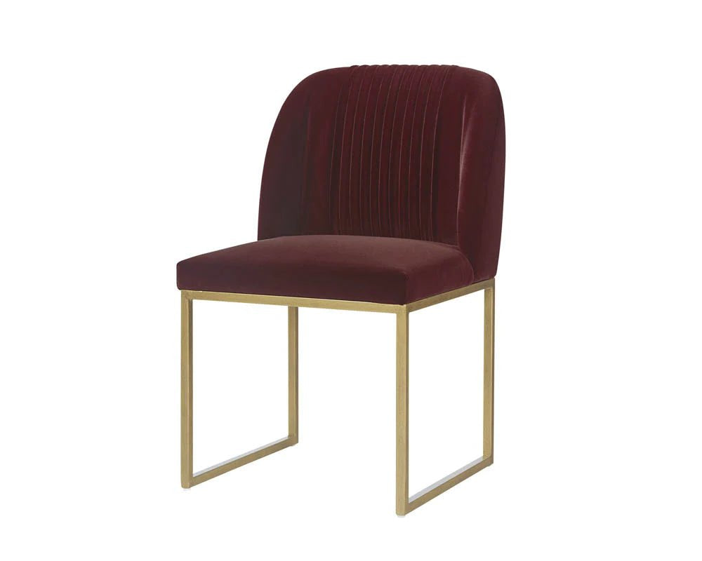 Nevin Dining Chair - Merlot - Central Designs