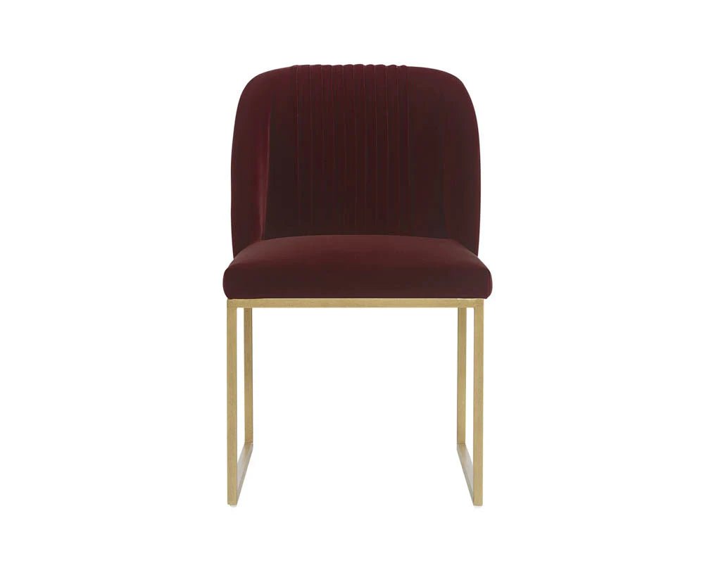 Nevin Dining Chair - Merlot - Central Designs