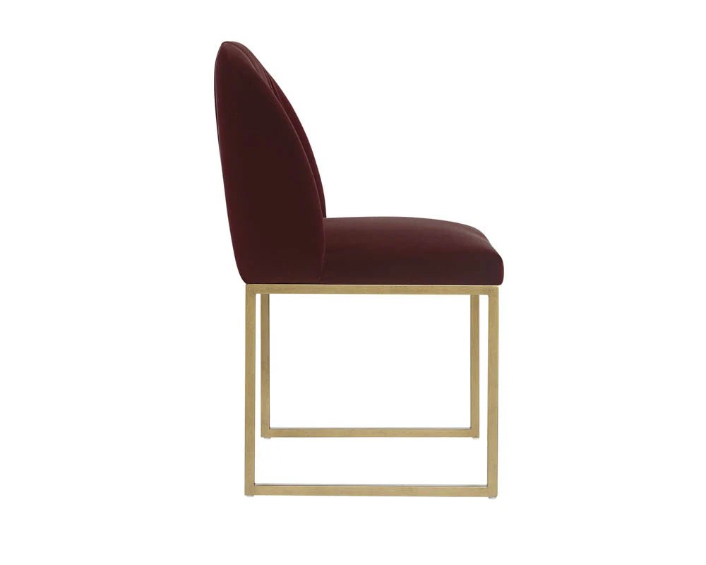 Nevin Dining Chair - Merlot - Central Designs