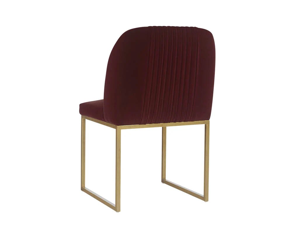 Nevin Dining Chair - Merlot - Central Designs