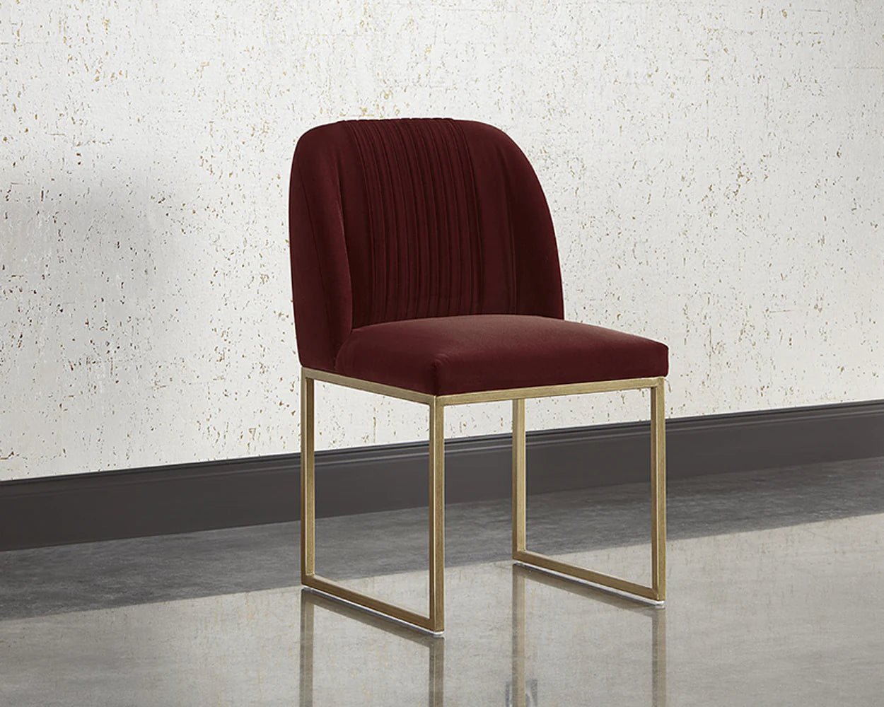 Nevin Dining Chair - Merlot - Central Designs