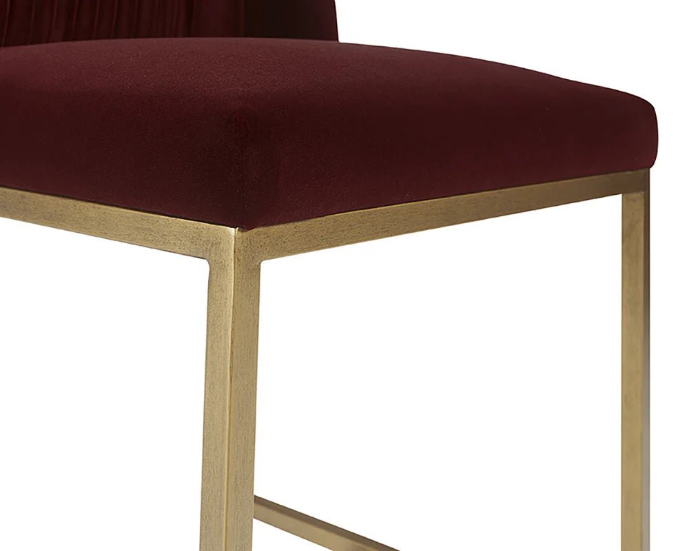Nevin Dining Chair - Merlot - Central Designs