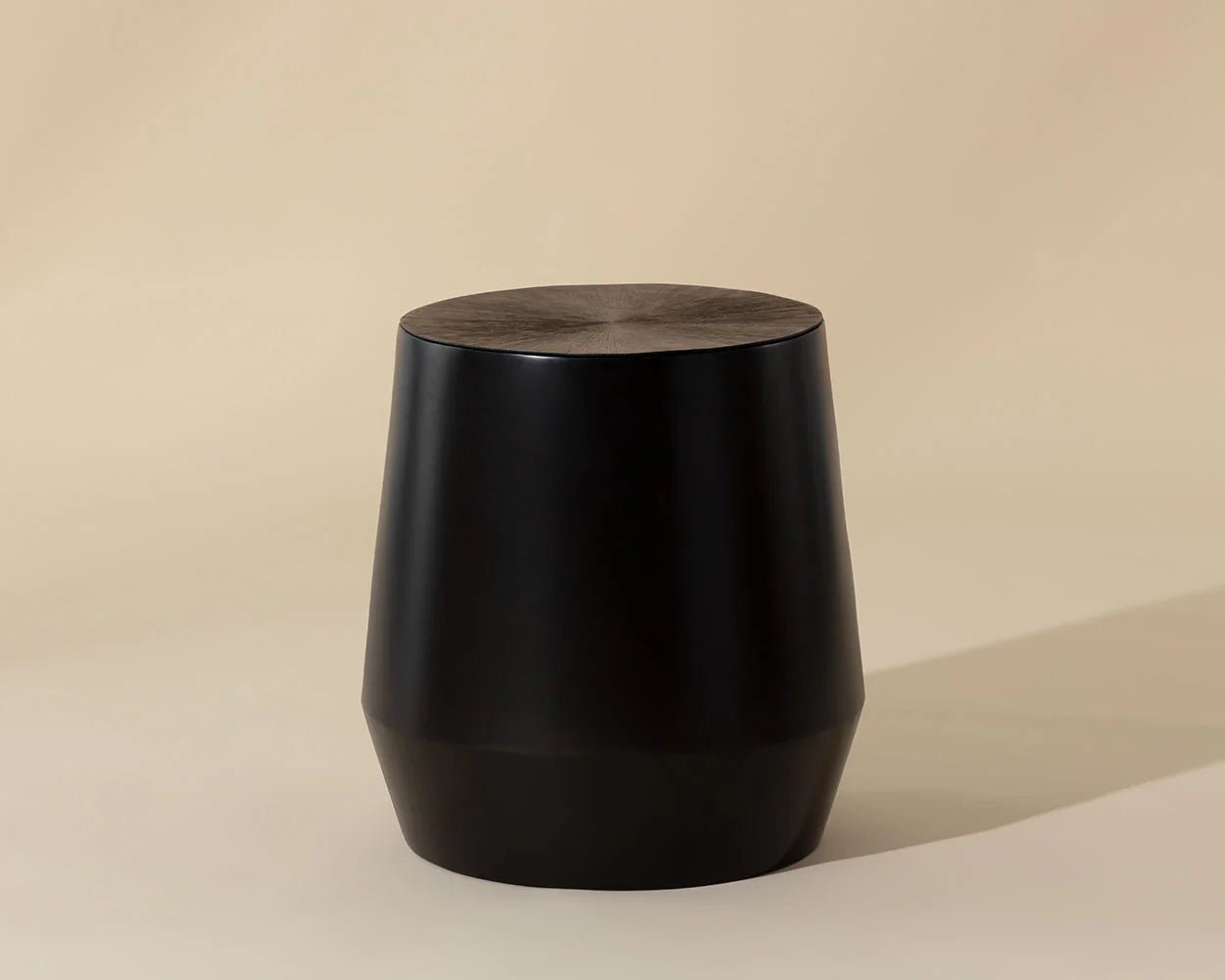 Creed End Table - Gunmetal - Central Designs