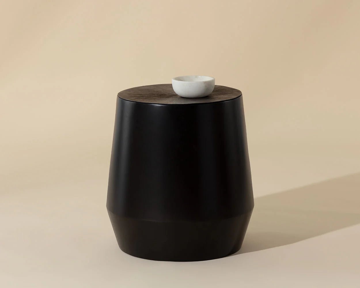 Creed End Table - Gunmetal - Central Designs