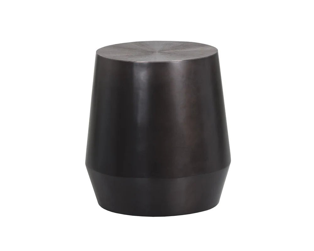 Creed End Table - Gunmetal - Central Designs
