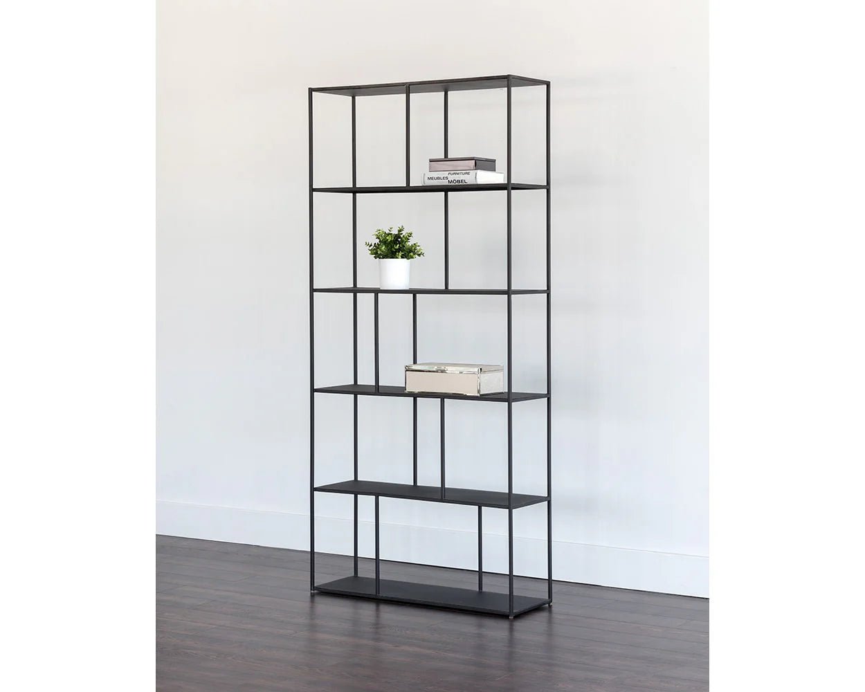 Eiffel Bookcase - Large - Black - Central Designs