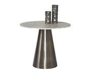 Damon Bistro Table - Gunmetal - 35.5" - Central Designs