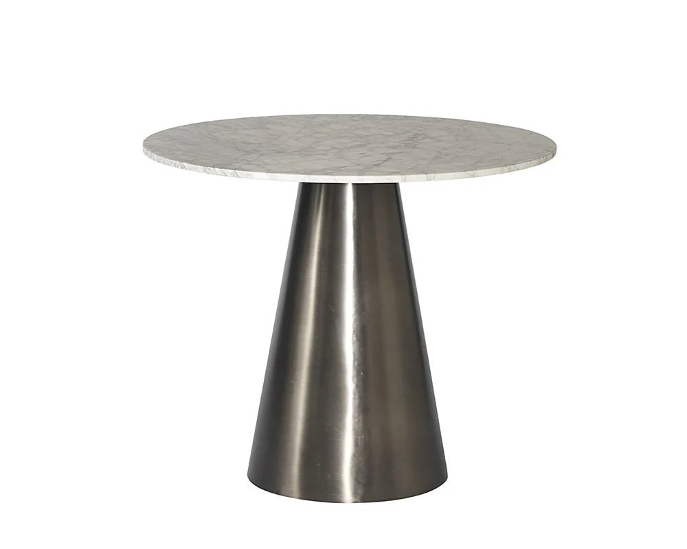 Damon Bistro Table - Gunmetal - 35.5" - Central Designs