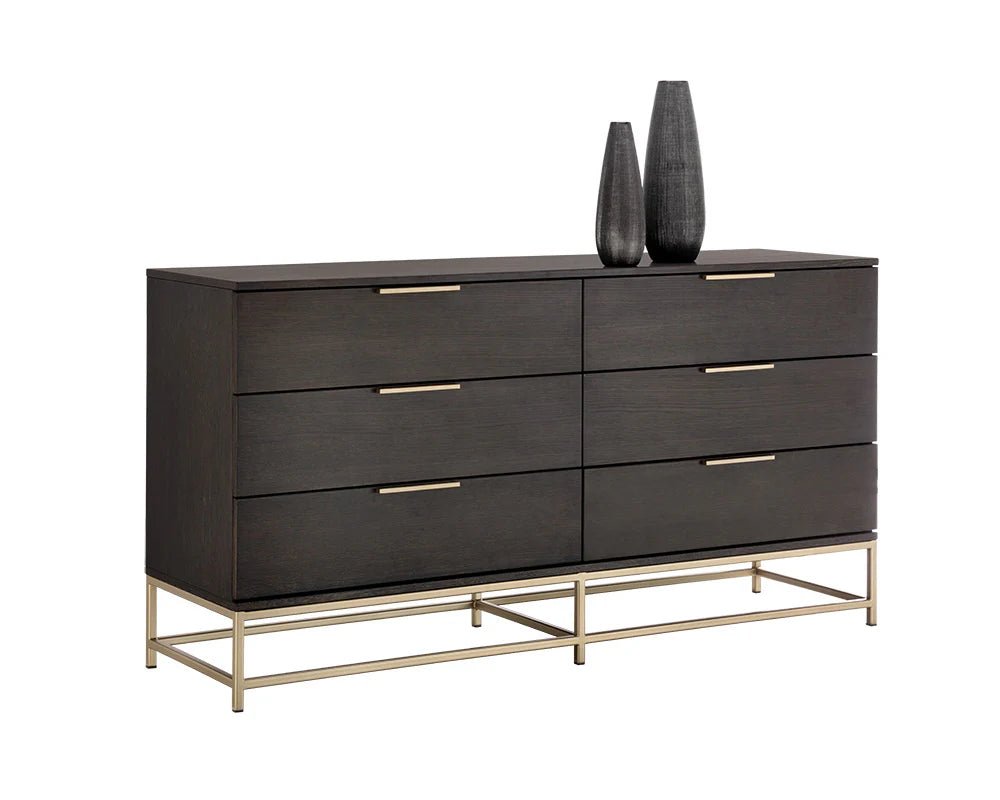 Rebel Dresser - Small - Gold - Charcoal Grey - Central Designs