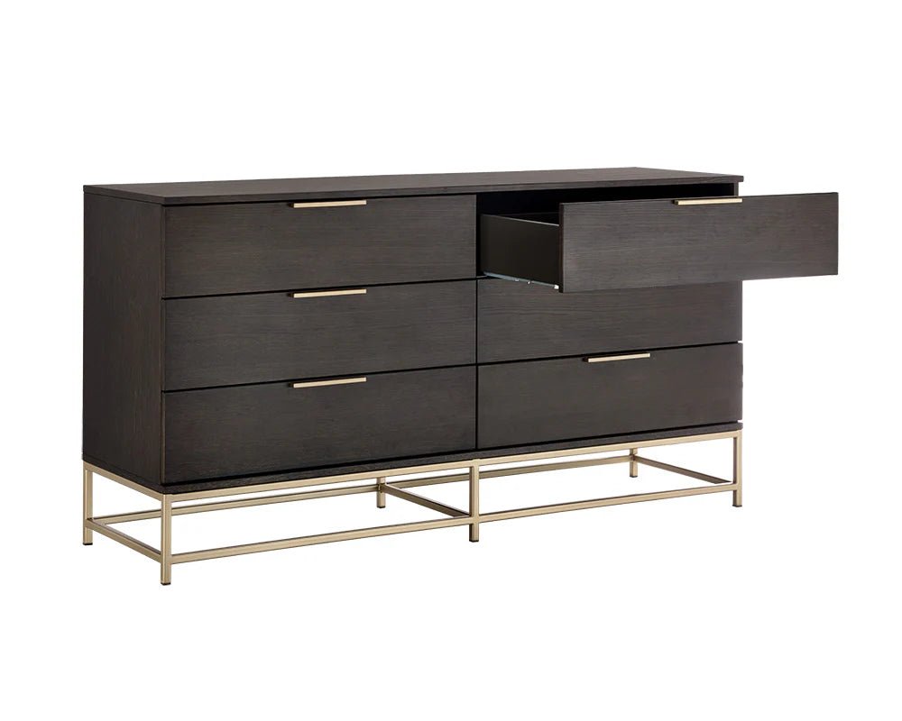 Rebel Dresser - Small - Gold - Charcoal Grey - Central Designs