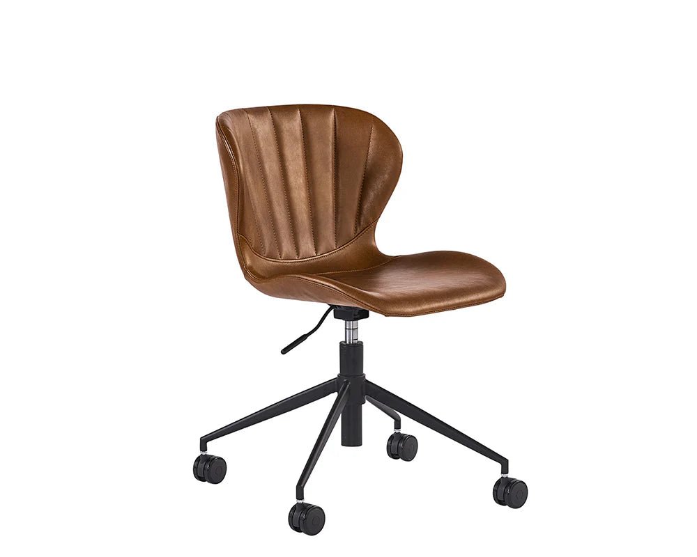 Arabella Office Chair - Bravo Cognac - Central Designs