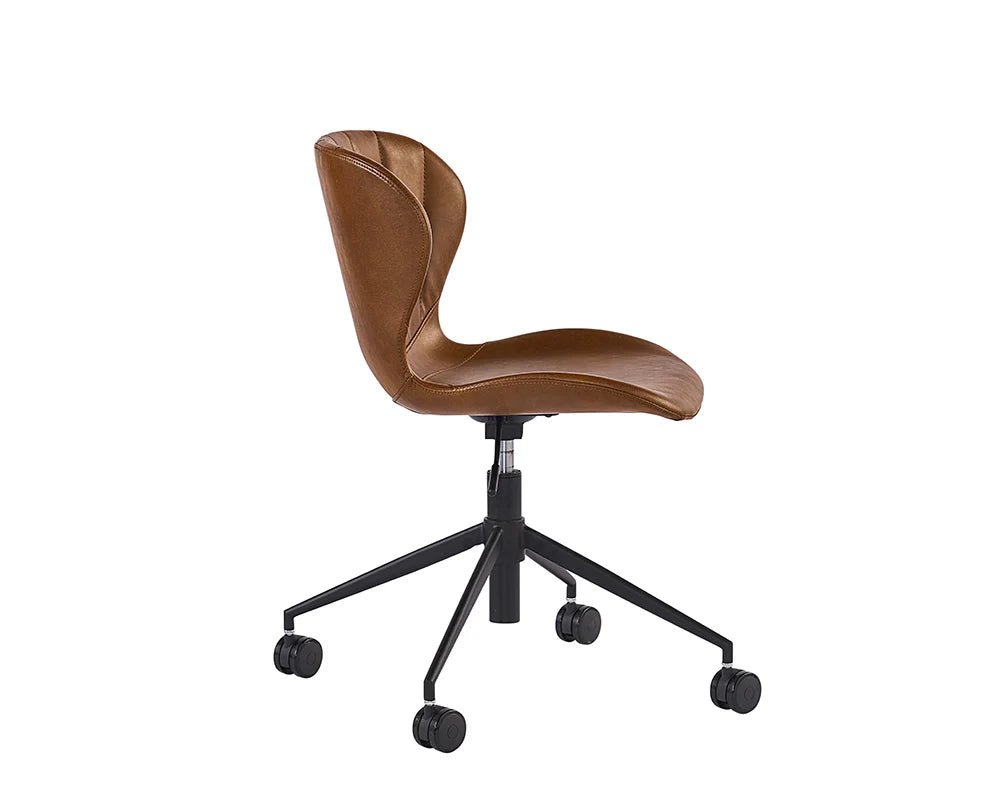 Arabella Office Chair - Bravo Cognac - Central Designs