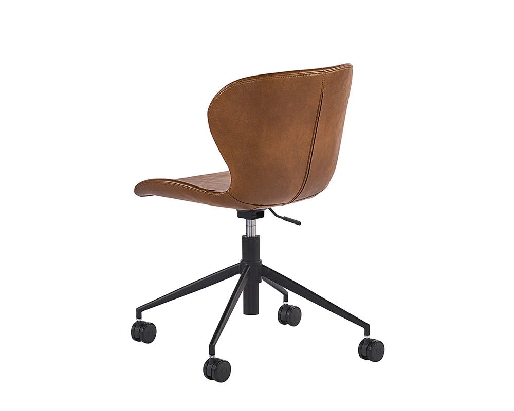 Arabella Office Chair - Bravo Cognac - Central Designs