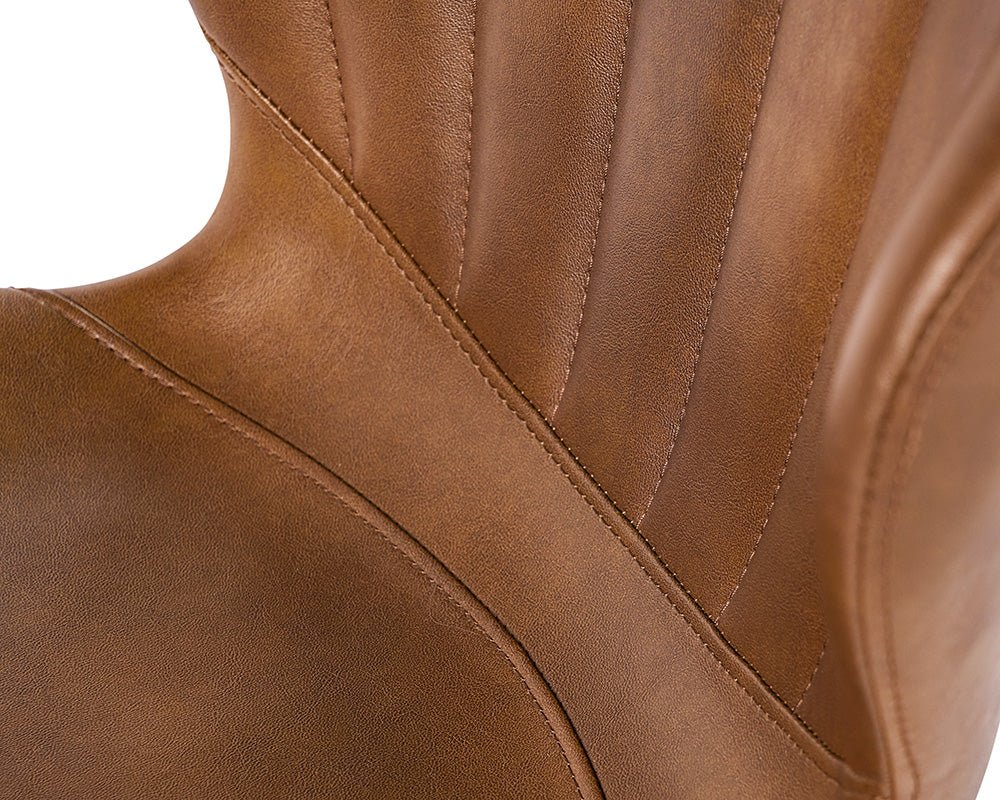 Arabella Office Chair - Bravo Cognac - Central Designs