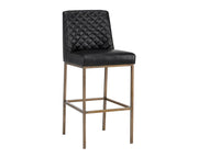 Leighland Bar Stool - Coal Black - Central Designs