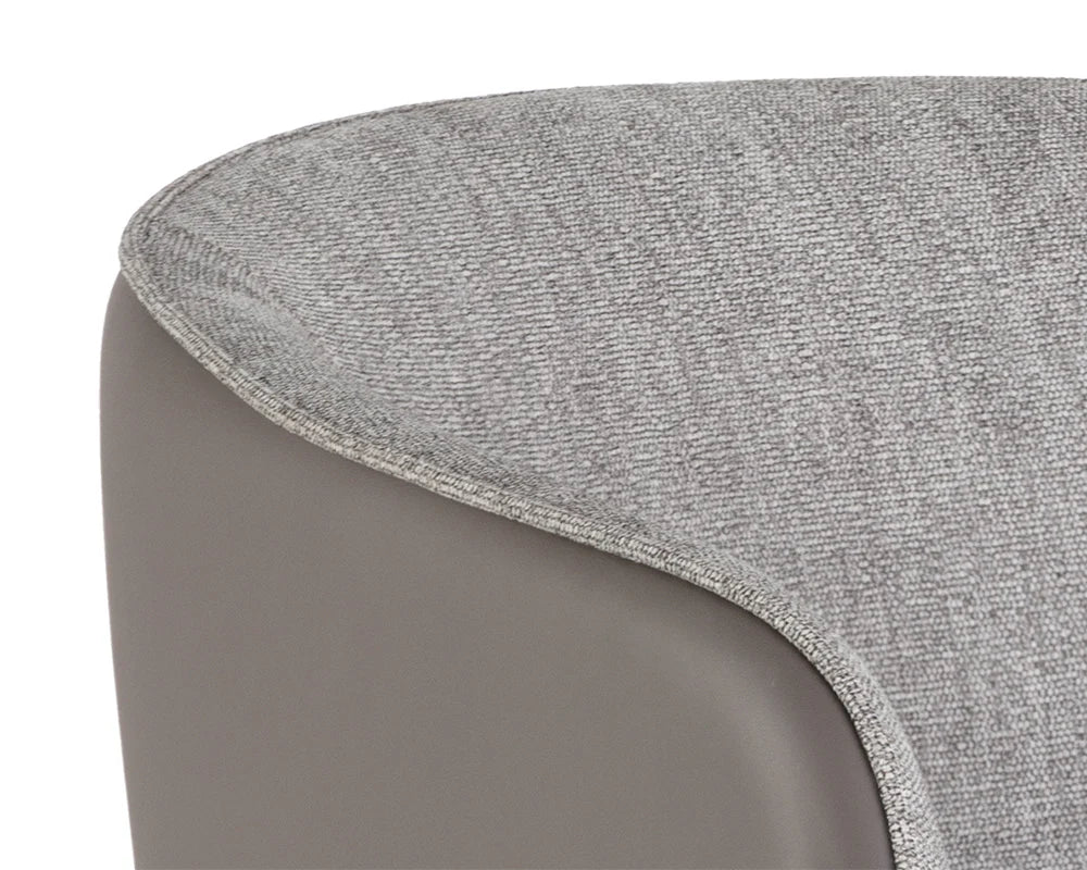 Asher Counter Stool - Flint Grey / Napa Taupe - Central Designs