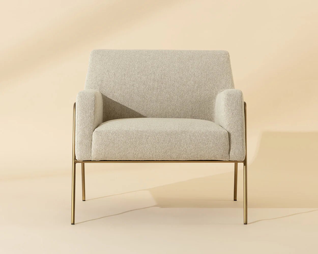 Cybil Lounge Chair - Dove Cream - Central Designs
