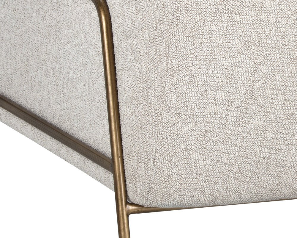 Cybil Lounge Chair - Dove Cream - Central Designs