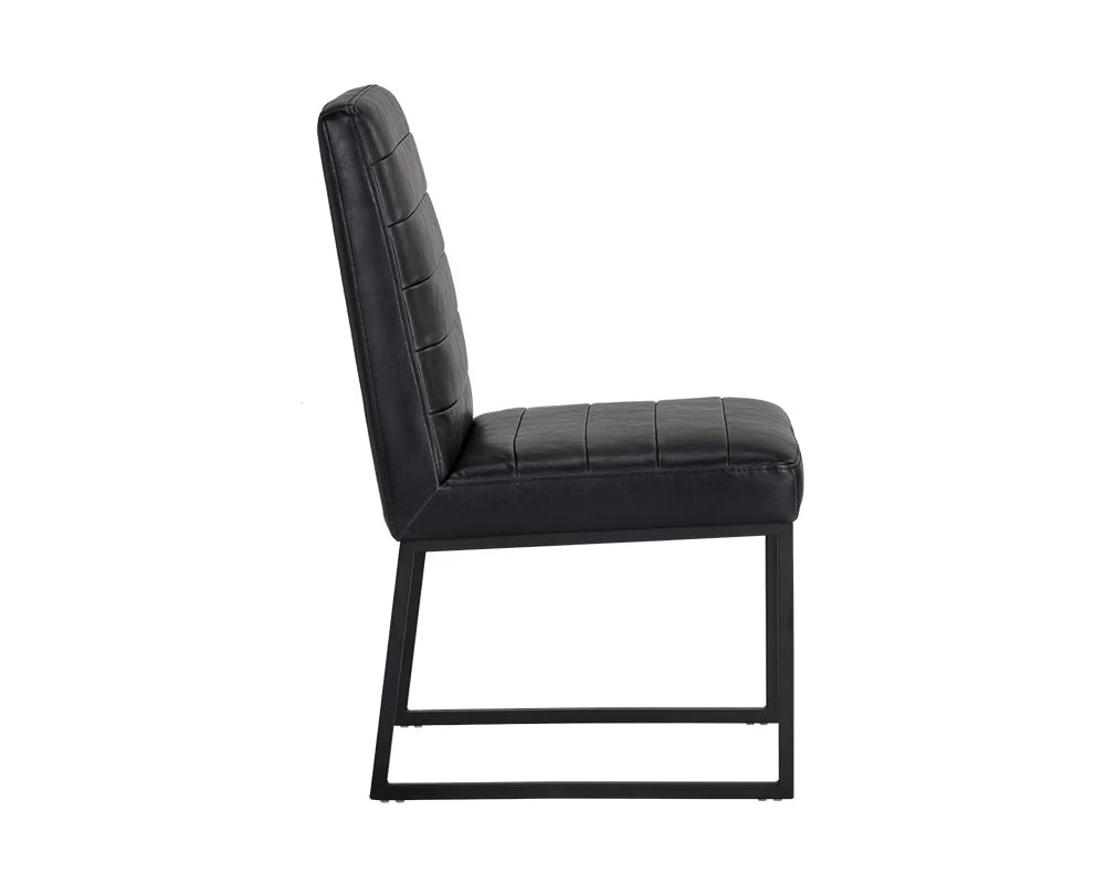 Spyros Dining Chair - Coal Black - Central Designs