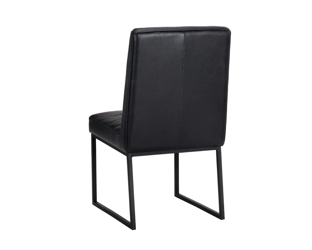 Spyros Dining Chair - Coal Black - Central Designs