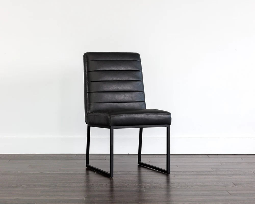Spyros Dining Chair - Coal Black - Central Designs