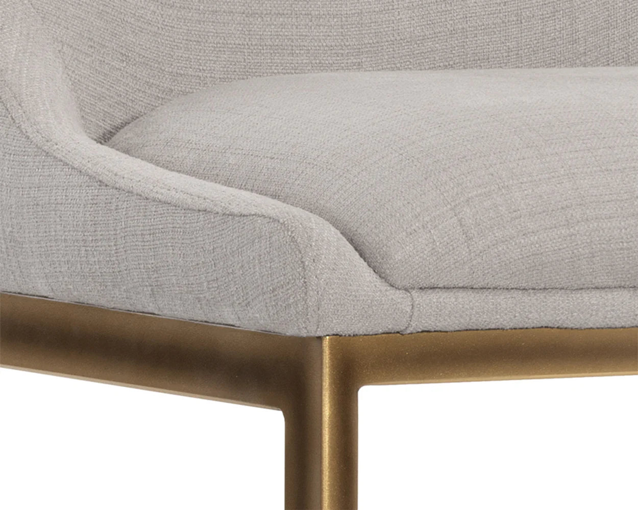 Holly Counter Stool - Zenith Soft Grey - Central Designs