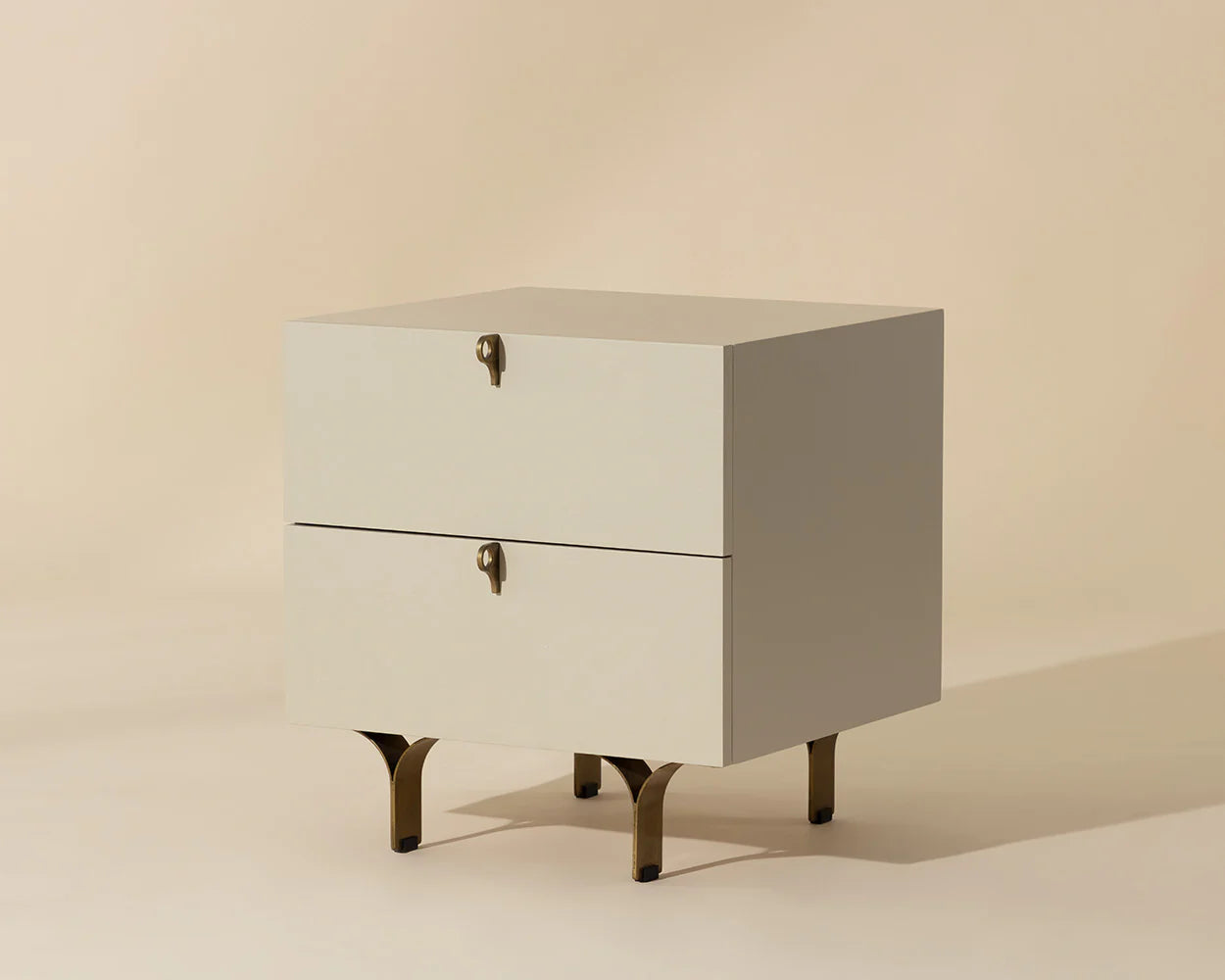 Celine Nightstand - Small - Cream