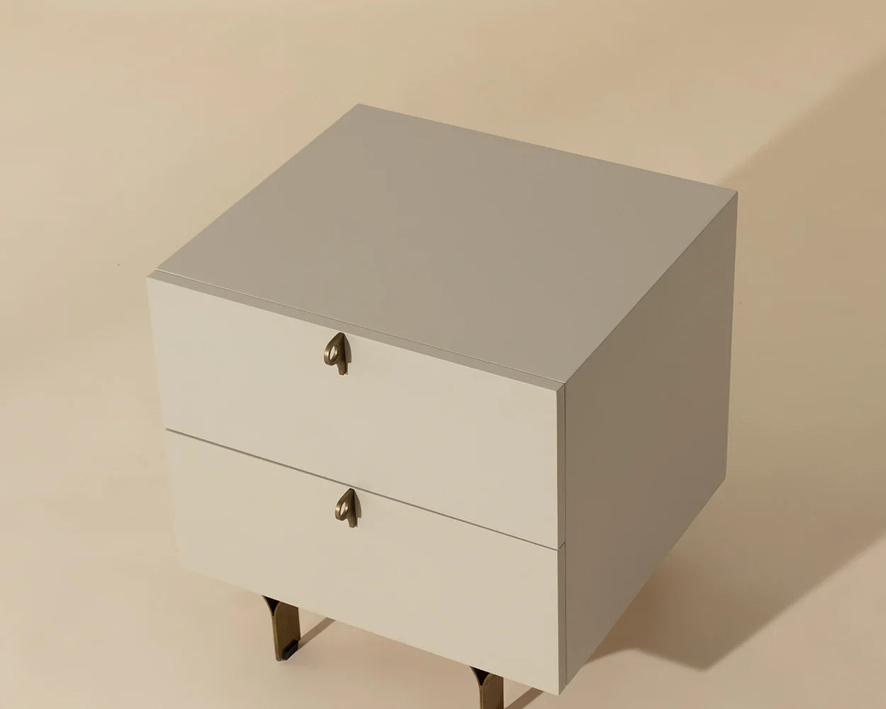 Celine Nightstand - Small - Cream