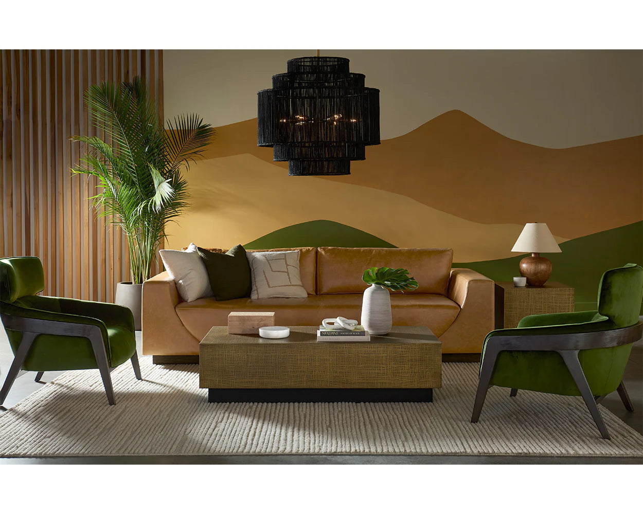 Maximus Lounge Chair - Moss Green