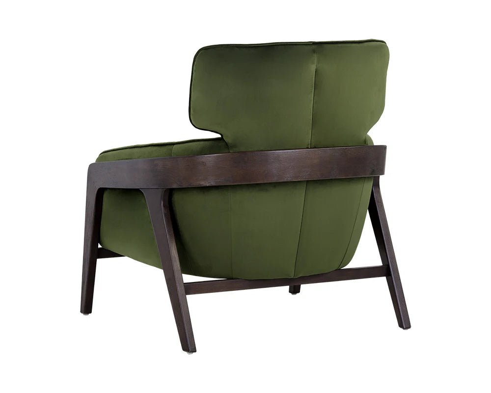Maximus Lounge Chair - Moss Green - Central Designs