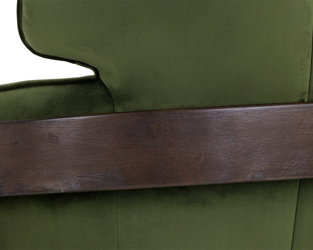 Maximus Lounge Chair - Moss Green - Central Designs
