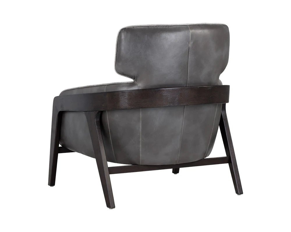 Maximus Lounge Chair - Polo Club Stone / Overcast Grey - Central Designs