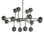 Deimos Chandelier - Large - Smoke Grey - Central Designs