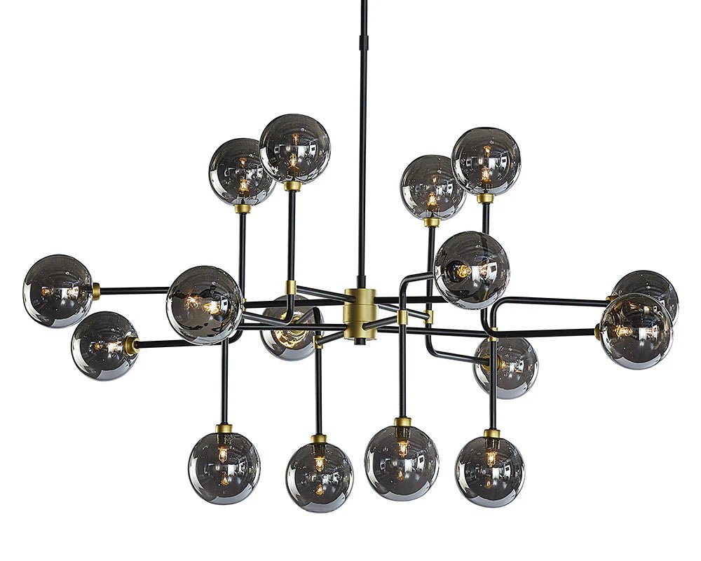Deimos Chandelier - Large - Smoke Grey - Central Designs