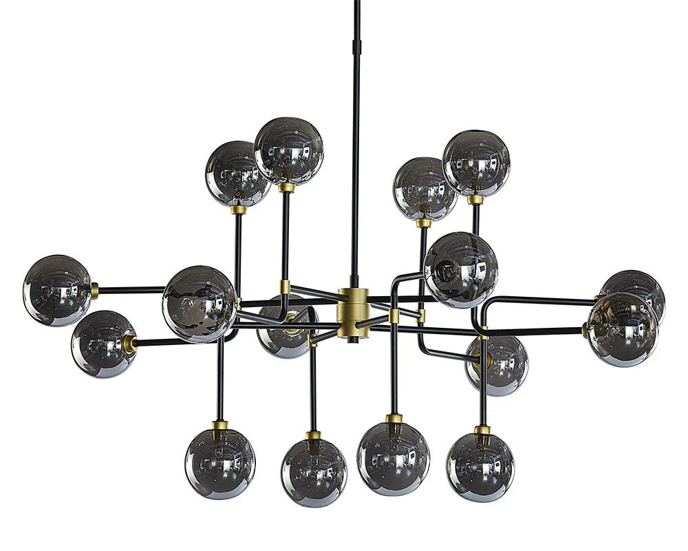 Deimos Chandelier - Large - Smoke Grey - Central Designs