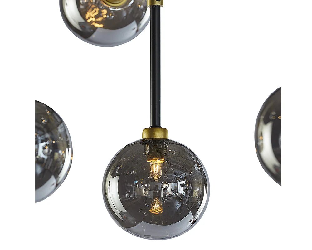 Deimos Chandelier - Large - Smoke Grey - Central Designs