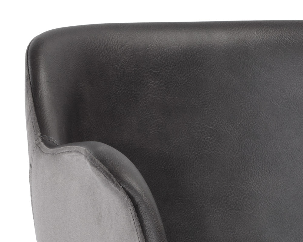 Owen Office Chair - Town Grey / Roman Grey - Central Designs