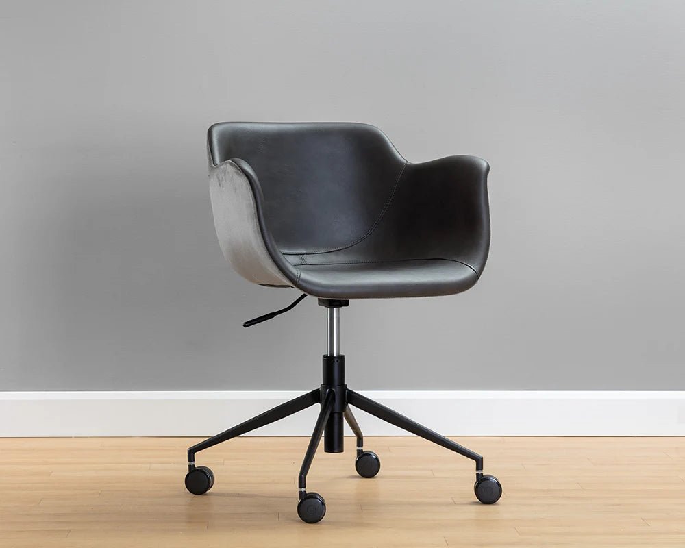 Owen Office Chair - Town Grey / Roman Grey - Central Designs