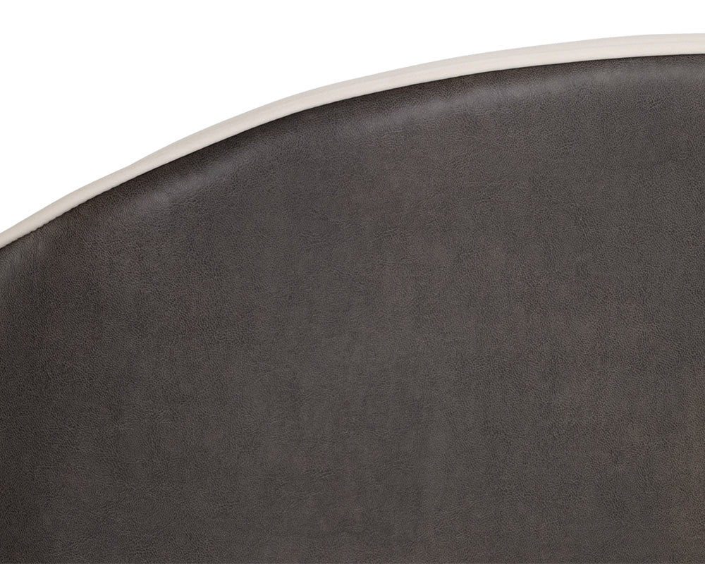 Kylin Dining Armchair - Dillon Cream / Bravo Ash - Central Designs