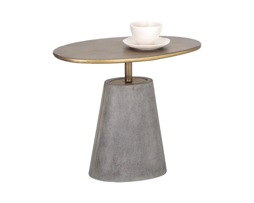 Kadin Side Table - Grey - Central Designs