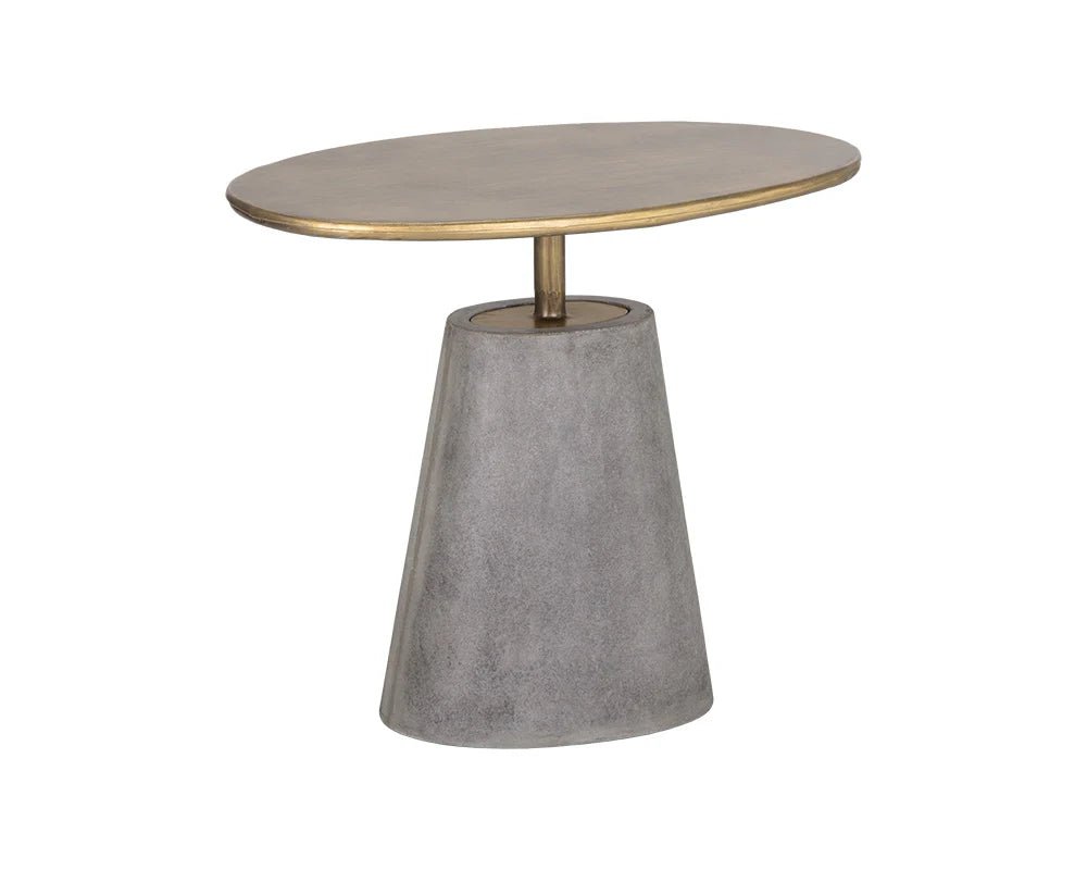 Kadin Side Table - Grey - Central Designs