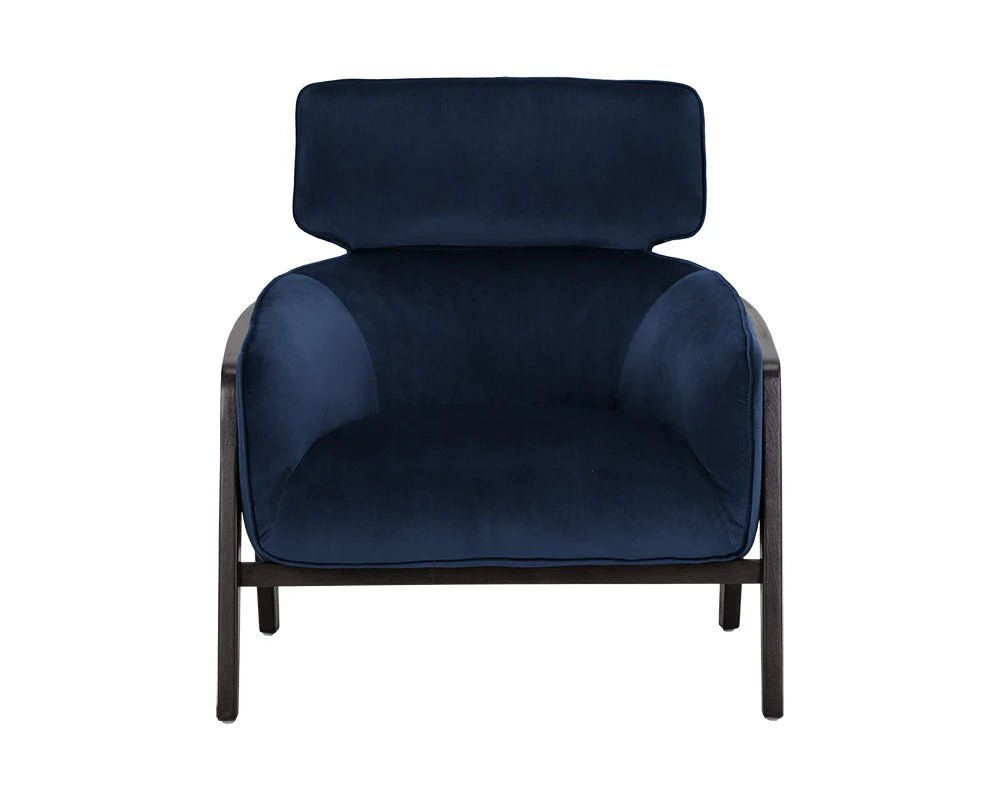 Maximus Lounge Chair - Metropolis Blue - Central Designs