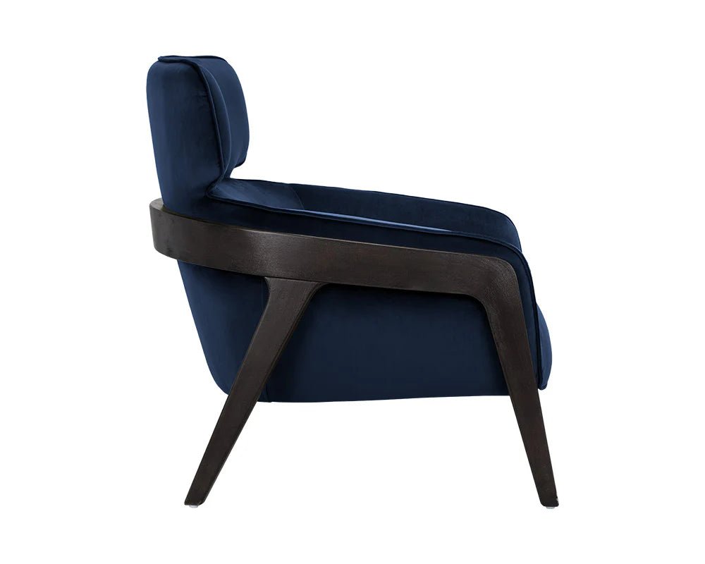 Maximus Lounge Chair - Metropolis Blue - Central Designs