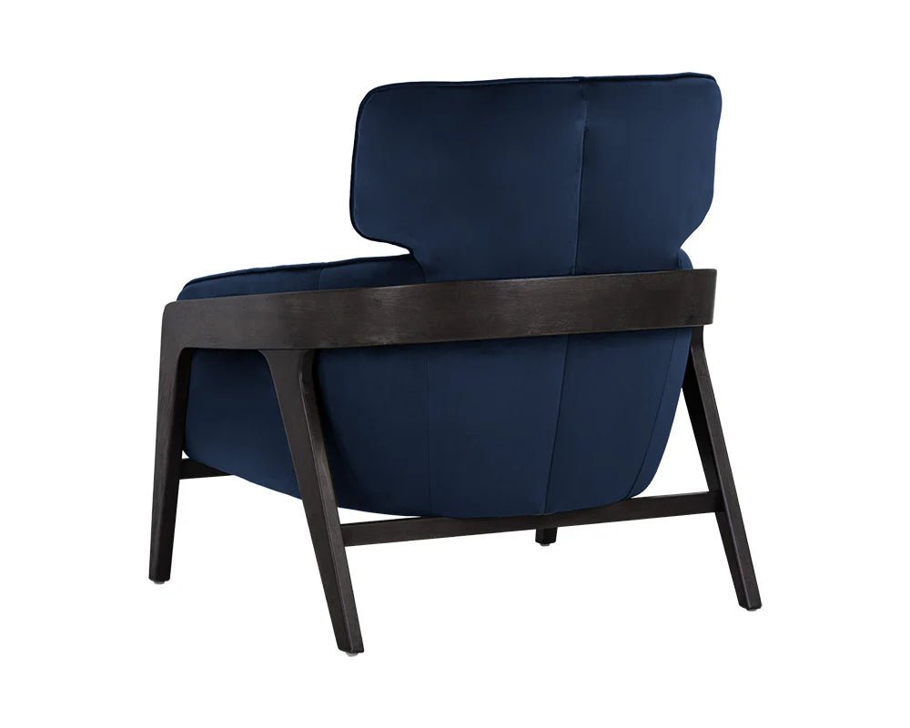 Maximus Lounge Chair - Metropolis Blue - Central Designs