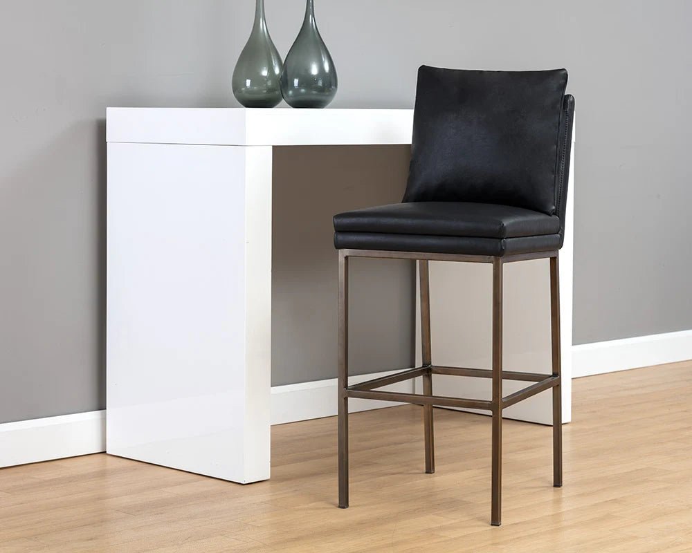 Paige Barstool - Bravo Black - Central Designs