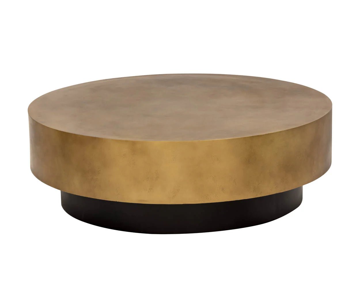Bernaby Coffee Table - Antique Brass - Central Designs