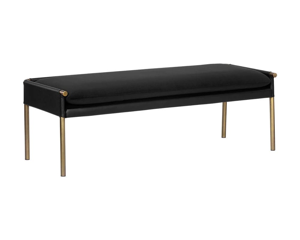 Bellevue Bench - Abbington Black / Bravo Black - Central Designs