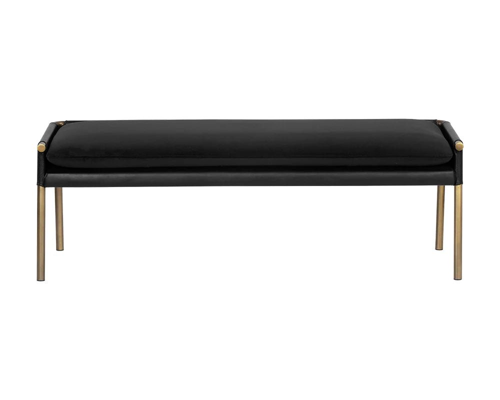 Bellevue Bench - Abbington Black / Bravo Black - Central Designs
